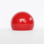 Red sphere with 12mm slit to house your vinyl case. High gloss finish with a beautiful retro design.